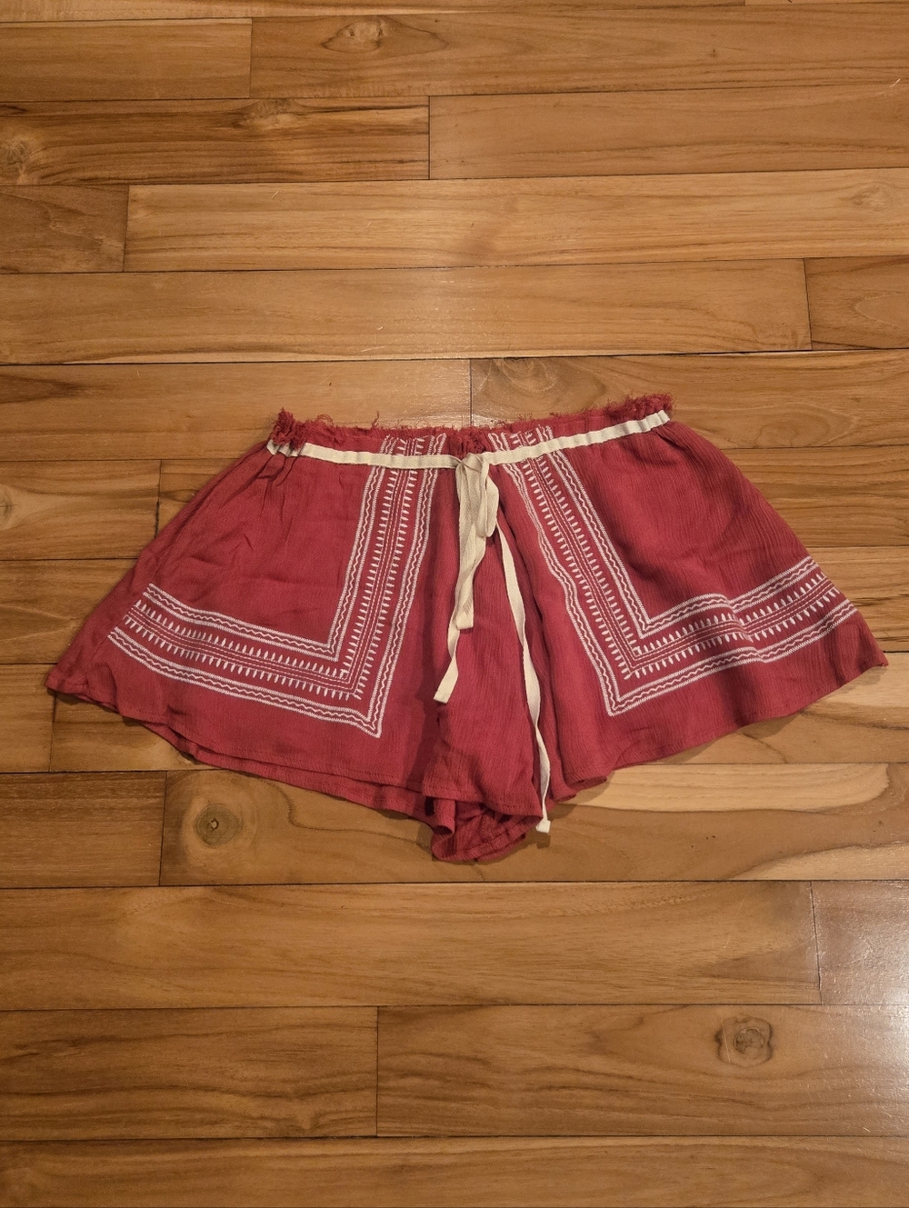 Women's Flowy Boho Shorts - Picture 1 of 6
